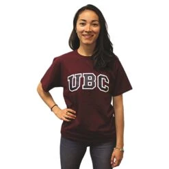 Basic Arch Screen Tshirt Maroon