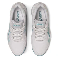 Asics Gel Game 8 GS Junior Tennis Shoe (White/Smoke Blue) 13 Asics Gel Game 8 GS Junior Tennis Shoe (White/Smoke Blue) -Dalbello shop 1044A025 106 SB TP GLB PNG 1280x1280 JPG