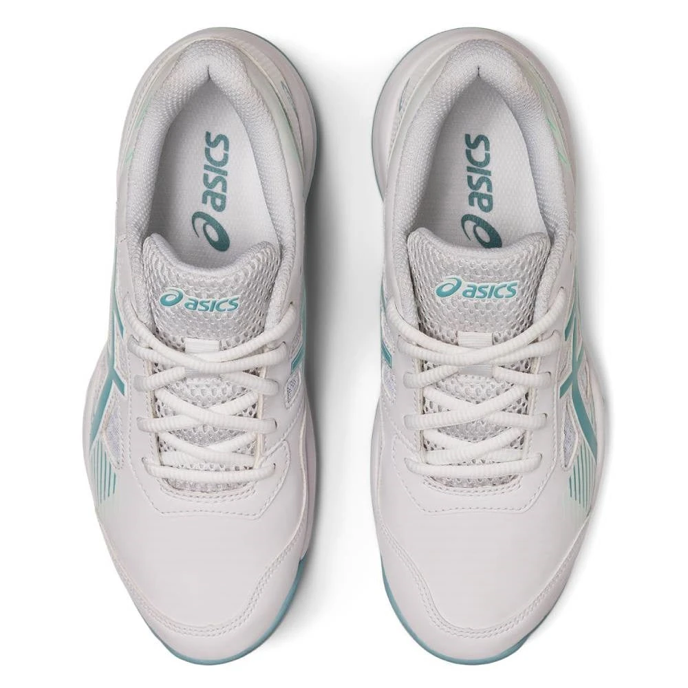 Asics Gel Game 8 GS Junior Tennis Shoe (White/Smoke Blue) 7 Asics Gel Game 8 GS Junior Tennis Shoe (White/Smoke Blue) - Image 7