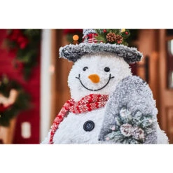 Décoration De Bonhomme De Neige Holiday Living Avec Lumières DEL Blanc Froid, Autportante, 47 Po, Paquet De 1 5 Décoration De Bonhomme De Neige Holiday Living Avec Lumières DEL Blanc Froid, Autportante, 47 Po, Paquet De 1 -Dalbello shop 10835149c L