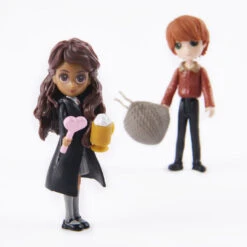 SPIN MASTER Wizarding World Harry Potter, Magical Minis Ron Weasley And Parvati Patil Figure Set With 2 Doll Accessories -Dalbello shop 1414D833 3