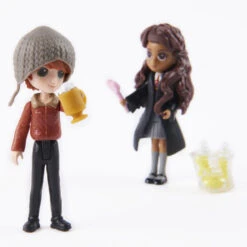 SPIN MASTER Wizarding World Harry Potter, Magical Minis Ron Weasley And Parvati Patil Figure Set With 2 Doll Accessories -Dalbello shop 1414D833 5