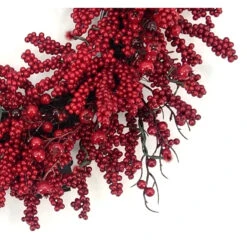Holiday Living Christmas Wreath Berry Indoor Or Outdoor 24-in -Dalbello shop 17745184b L