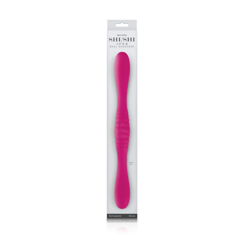 2 Fer – Shi/Shi – Dual Massager – Gode Double Rechargeable 3 2 Fer – Shi/Shi – Dual Massager – Gode Double Rechargeable - Image 3
