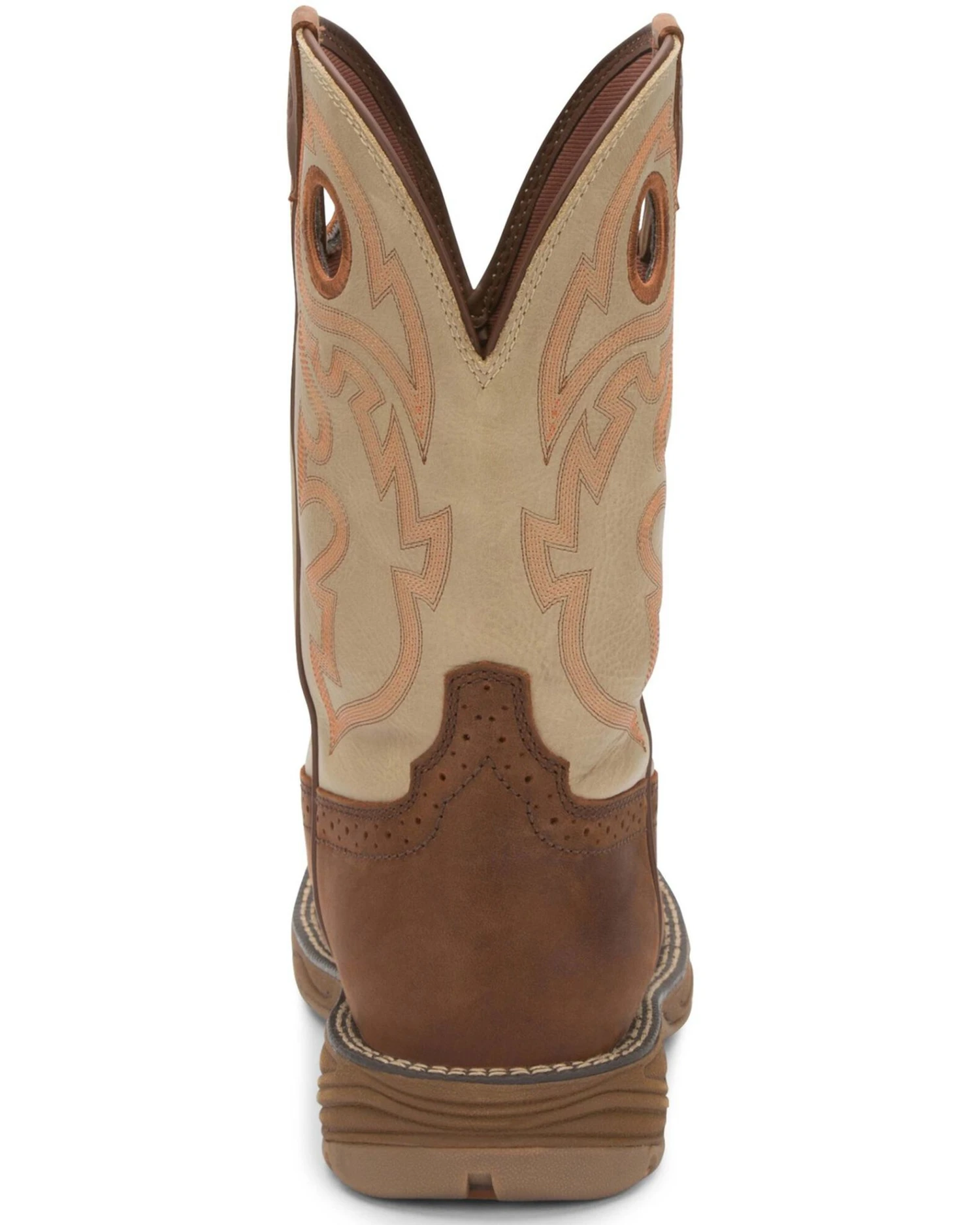 Justin Men's Stampede Rush Western Work Boots - Composite Toe 4 Justin Men's Stampede Rush Western Work Boots - Composite Toe - Image 4