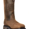Ariat Men's Workhog Patriot Waterproof Western Work Boots - Carbon Toe