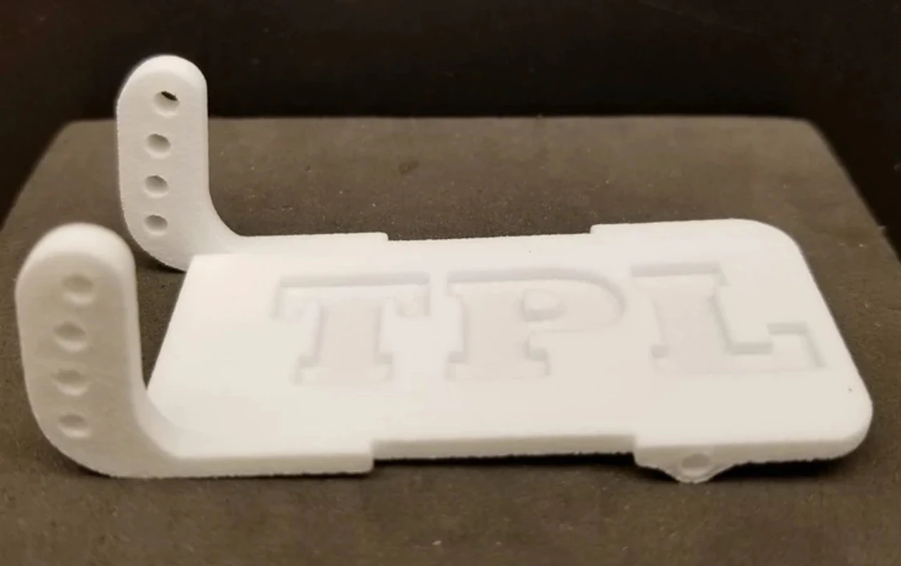 Chassis TPL Compact Battery Tray White 1 Chassis TPL Compact Battery Tray White