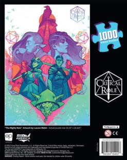 Critical Role "Mighty Nein" 1000 Piece Puzzle -Dalbello shop 24EF7B35 4