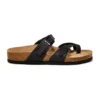 Women's Kelowna Cork Toe Loop Sandals - Black