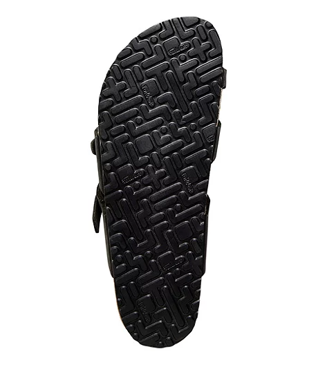 Women's Kelowna Cork Toe Loop Sandals - Black 2 Women's Kelowna Cork Toe Loop Sandals - Black - Image 2