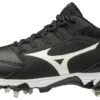 Mizuno Women's 9-Spike Swift 6 Low 320588.9000 Metal Fastpitch Softball Cleat