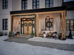 Holiday Living Christmas Scottsdale Pine Garland Green 9-ft -Dalbello shop 32016538d L