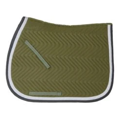 SmartPak Classic Chevron AP Saddle Pad -Dalbello shop 32449 oakmosswhitecharcoal5911