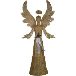 Northlight 68-in Golden Angel Christmas Decoration With Lights 9 Northlight 68-in Golden Angel Christmas Decoration With Lights -Dalbello shop 332017771 MainImage 001 l