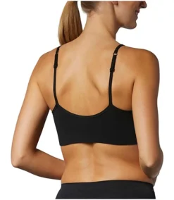 Women's Perfect Fit Seamless Wire Free Molded Bralette -Dalbello shop 342691 6DUCDHAS DC590D PROD 2 BLACK