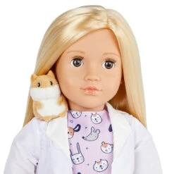 Our Generation Noemie 18-inch Vet Doll With Plush Hamster Assistant 9 Our Generation Noemie 18-inch Vet Doll With Plush Hamster Assistant -Dalbello shop 34A2ABF4 4