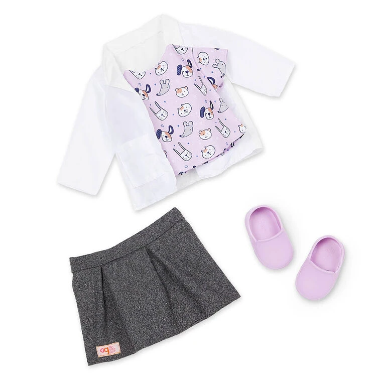 Our Generation Noemie 18-inch Vet Doll With Plush Hamster Assistant 6 Our Generation Noemie 18-inch Vet Doll With Plush Hamster Assistant - Image 6