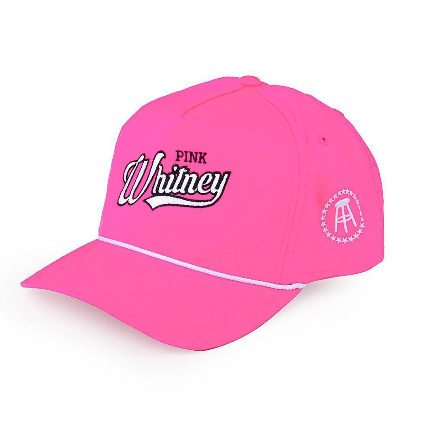 Pink Whitney Rope Snapback Hat - Pink 1 Pink Whitney Rope Snapback Hat - Pink