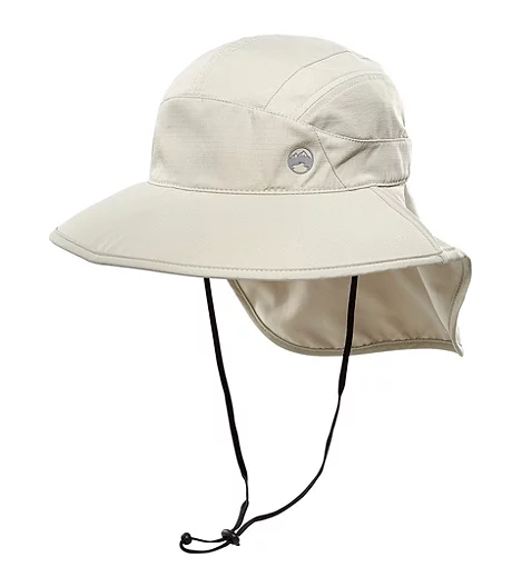Men's Tick And Mosquito Repellent Packable Stretch Outback Hat With Flap 2 Men's Tick And Mosquito Repellent Packable Stretch Outback Hat With Flap - Image 2