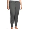 Women's Mid Rise Ruched Woven Active Jogger Pants