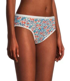 Women's 2 Pack Perfect Fit Cotton Stretch Hi Cut Panty Underwear -Dalbello shop 411106 6DUCDHSB3 310L PROD 4 TLCRFL