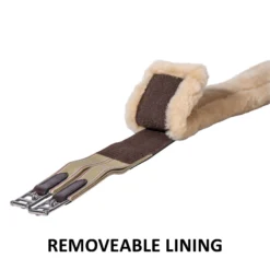 Joseph Sterling® Removable Sheepskin Lined English Girth 11 Joseph Sterling® Removable Sheepskin Lined English Girth -Dalbello shop 41264 feature b overlay