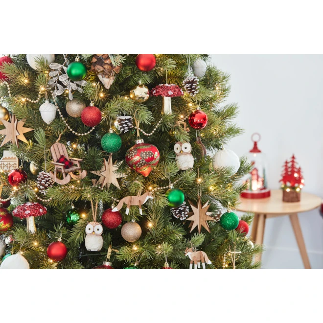 Ornements En Verre Holiday Living En Forme D'oignon, Rouge, Paquet De 2 2 Ornements En Verre Holiday Living En Forme D'oignon, Rouge, Paquet De 2 - Image 2