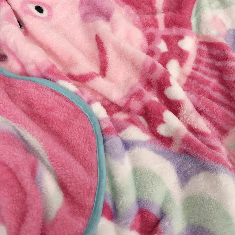 Peppa Pig Kids Throw Blanket, 40" X 50" 3 Peppa Pig Kids Throw Blanket, 40" X 50" - Image 3