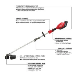 Milwaukee 2825-21ST - M18 FUEL String Trimmer Kit W/ QUIK-LOK -Dalbello shop 50bf8bea a313 4d7d 9167 1cd753d235d9 91642.1659469255.520.520