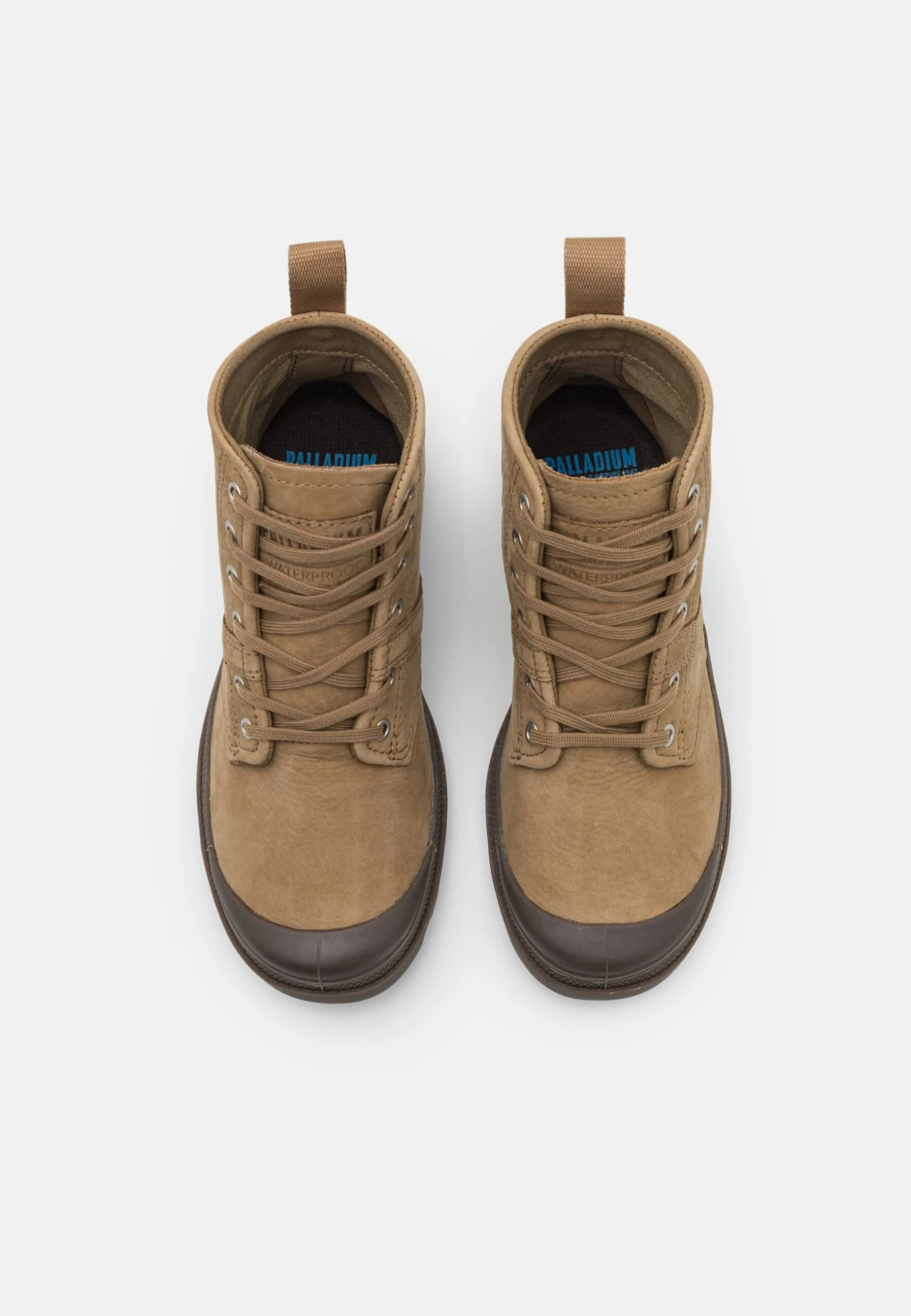 Palladium Pallabrousse Hi Wp Unisex - Lace-Up Ankle Boots - Bone Brown 4 Palladium Pallabrousse Hi Wp Unisex - Lace-Up Ankle Boots - Bone Brown - Image 4