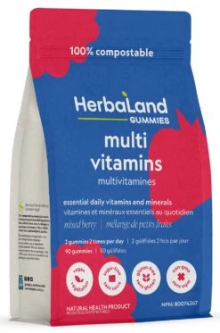 Herbaland Adult Multivitamin Gummies 90-CT