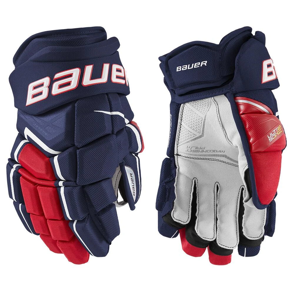 Bauer Supreme Ultrasonic Intermediate Hockey Gloves (2021) 7 Bauer Supreme Ultrasonic Intermediate Hockey Gloves (2021) - Image 7
