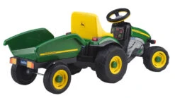 Peg Perego - John Deere - Farm Tractor With Trailer