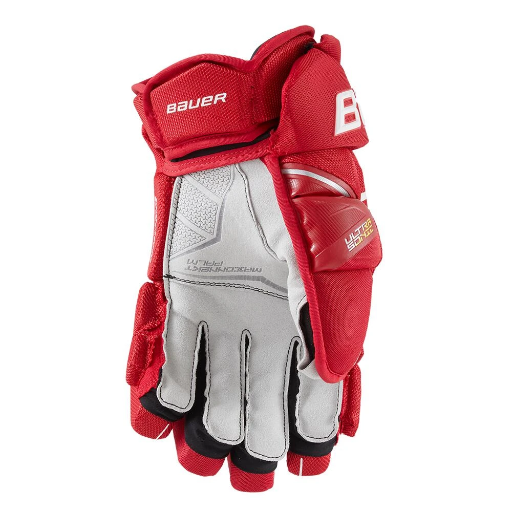 Bauer Supreme Ultrasonic Intermediate Hockey Gloves (2021) 2 Bauer Supreme Ultrasonic Intermediate Hockey Gloves (2021) - Image 2