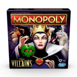 Hasbro Monopoly: Disney Villains Edition Board Game, Play As A Classic Disney Villain - English Edition
