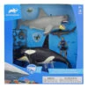 Mega Shark And Orca Playset