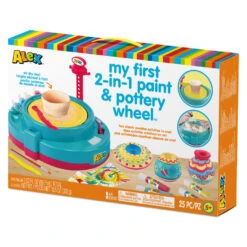 ALEX My First 2-In-1 Paint And Pottery Wheel