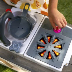 KidKraft Barbie Seaside Wooden Outdoor Playhouse With Attachable Doll Table And Chairs -Dalbello shop B4EF6861 4