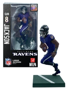 LAMAR JACKSON IMPORTS DRAGON NFL 6" FIGURE SERIES 1