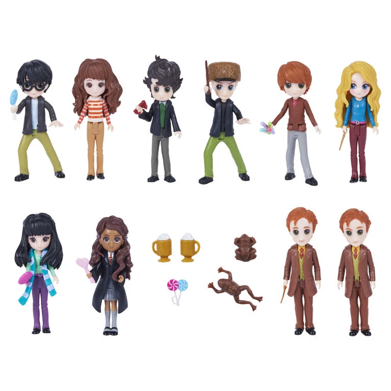 SPIN MASTER Wizarding World Harry Potter, Magical Minis Hogsmeade Students Gift Set With 10 Figures 1 SPIN MASTER Wizarding World Harry Potter, Magical Minis Hogsmeade Students Gift Set With 10 Figures
