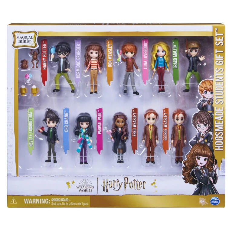 SPIN MASTER Wizarding World Harry Potter, Magical Minis Hogsmeade Students Gift Set With 10 Figures 2 SPIN MASTER Wizarding World Harry Potter, Magical Minis Hogsmeade Students Gift Set With 10 Figures - Image 2