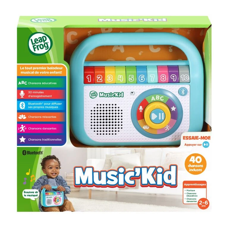LeapFrog Let's Record! Music Player - French Edition 4 LeapFrog Let's Record! Music Player - French Edition - Image 4