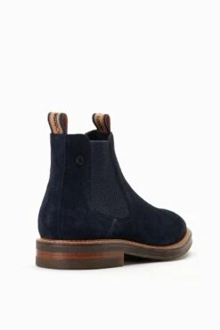 Base London Blue Masada Pull On Chelsea Boots -Dalbello shop D61668s3