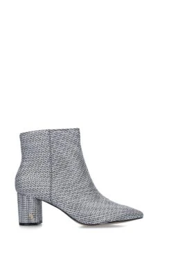 Kurt Geiger London Silver Burlington Ankle Boots
