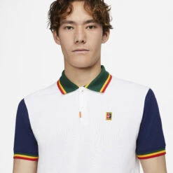 Nike Men's Dri-FIT Slim-Fit NYC Slam Polo (White/Binary Blue) -Dalbello shop DA4379 100 PHSYM001 3144