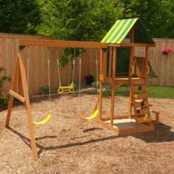 KidKraft Spring Meadow Wooden Swing Set -Dalbello shop F952F65F 5