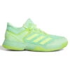 Adidas Ubersonic 4 Junior Tennis Shoe (Beam Green/Signal Green)