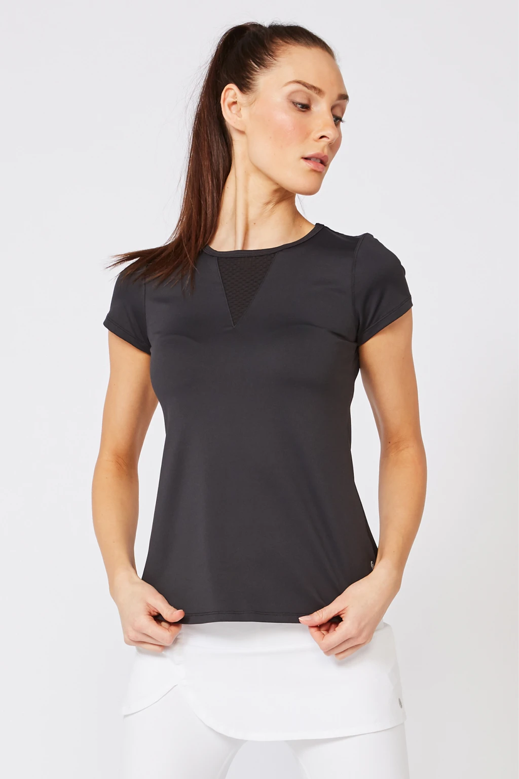 Lija Womens Deep V Tee 3 Lija Womens Deep V Tee - Image 3