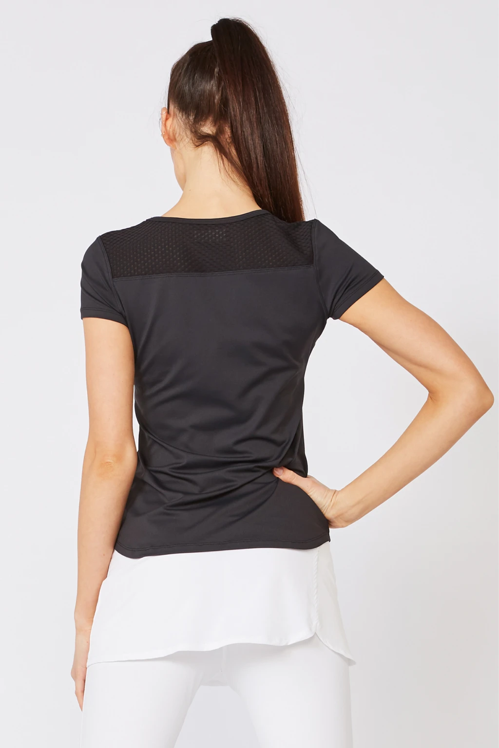 Lija Womens Deep V Tee 4 Lija Womens Deep V Tee - Image 4