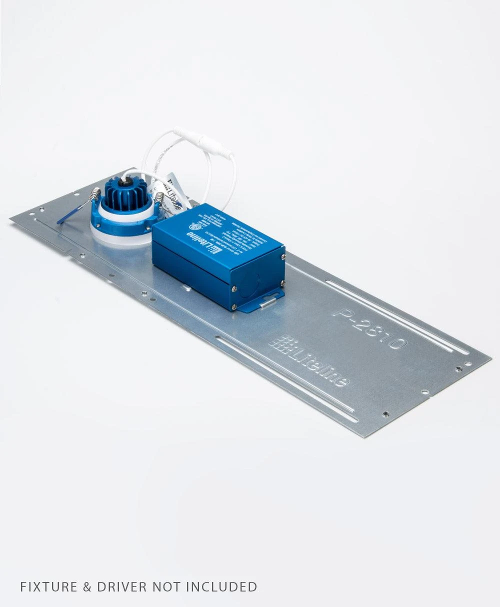 Liteline Low Profile Mounting Plate For Use With 3" Luna LED Series, Model P-2810 2 Liteline Low Profile Mounting Plate For Use With 3" Luna LED Series, Model P-2810 - Image 2